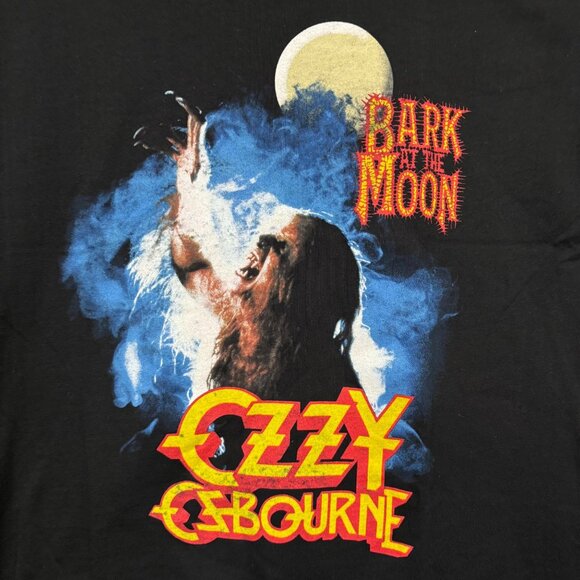Ozzy Ozbourne Bark At The Moon Rock T-Shirt Size Large - Picture 2 of 4